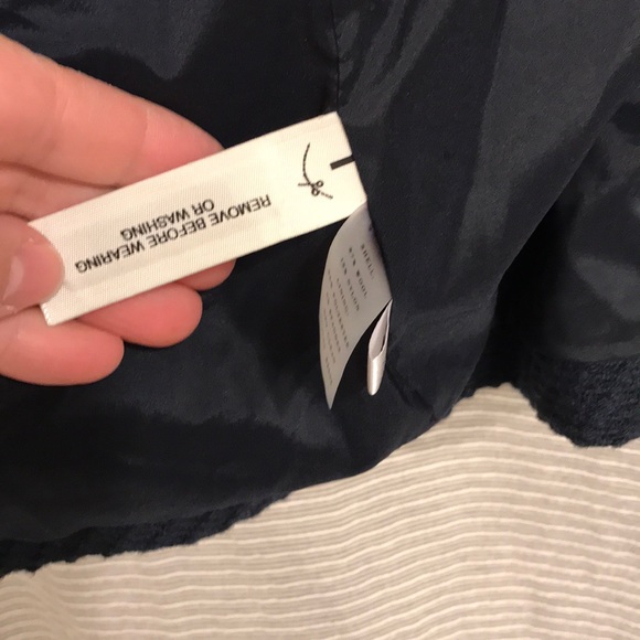 NWOT Ann Taylor wool cropped pea coat large - Picture 6 of 9